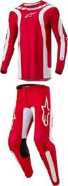 Alpinestars Fluid Lurv Red/White Moto Gear Set
