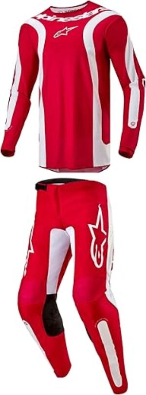 Alpinestars Fluid Lurv Red/White Moto Gear Set