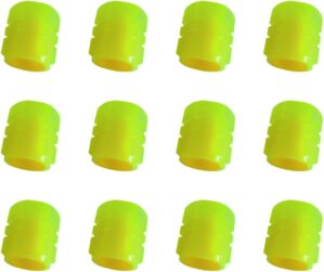 YALOK Fluorescent Car Tire Valve Stem Caps