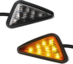 NTHREEAUTO Flush Mount Smoked LED Turn Signal