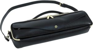 Pearl Flute Case Cover, Synthetic Leather, Black