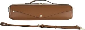 Pearl Flute Case Cover, Synthetic Leather, Camel