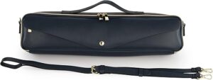 Pearl Flute Case Cover, Synthetic Leather, Navy