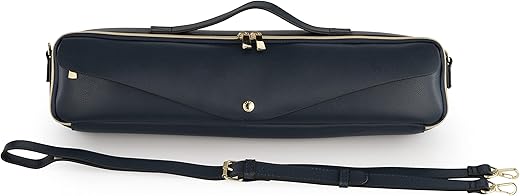 Pearl Flute Case Cover, Synthetic Leather, Navy