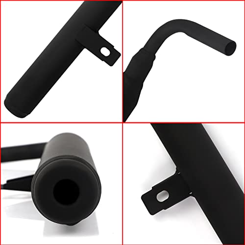 FLYPIG Motorcycle Muffler Pipe Exhaust Silencer For Yamaha PW50 - Image 4