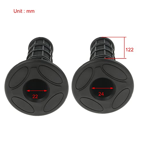 FLYPIG Universal Non-Slip Rubber Motorcycle Grips - Image 2