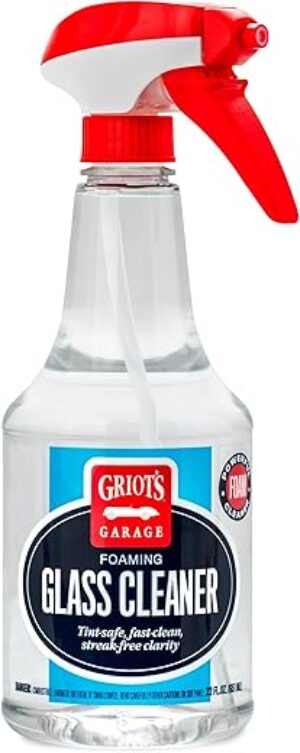 Griot's Garage Foaming Glass Cleaner 10891, Streak-Free