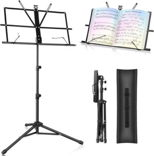 New bee Foldable Metal Sheet Music Stand