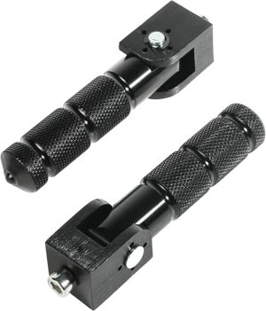 RACOONA Foldable Motorcycle Foot Pegs, 8MM Aluminum