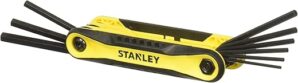 STANLEY Folding SAE Hex Key Set, 9-Piece