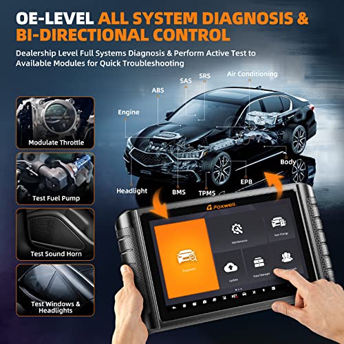 FOXWELL NT1009 Bluetooth Bi-Directional Scan Tool - Image 3