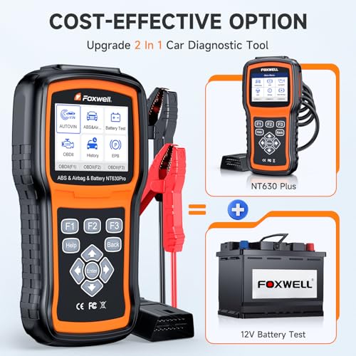 FOXWELL NT630 Pro 12V OBD2 Scanner Tester - Image 2