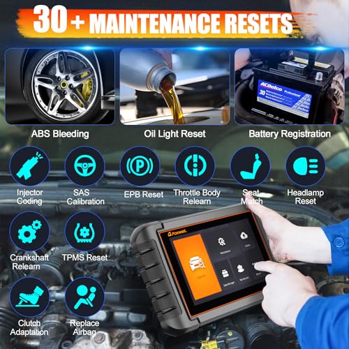FOXWELL NT809 Bidirectional Scan Tool, All System Scanner - Image 2