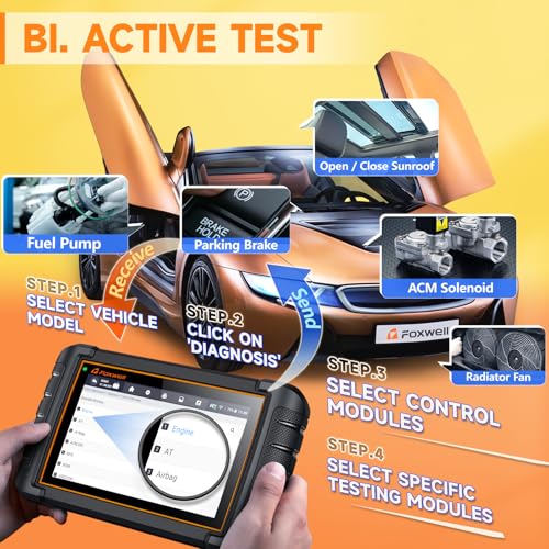 FOXWELL NT809BT Bidirectional Scan Tool, All System - Image 3
