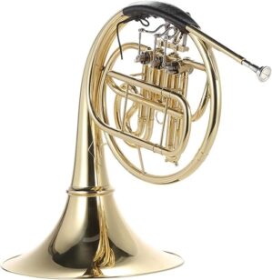 YDuupxe French Horn Brass Gold Lacquer