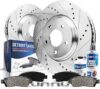 Detroit Axle Front Brake Kit For Hyundai Santa Fe Kia Sorento