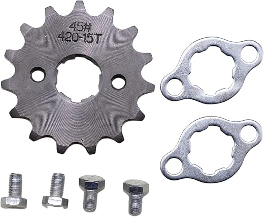 TRKIMAL Front Sprocket 420-15T For Dirt Bikes