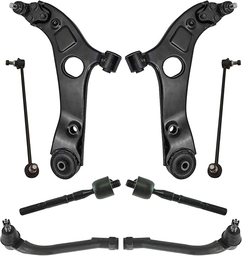 TRQ Front Steering & Suspension Kit Compatible With 2011-2012 Sonata/Optima
