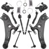 TRQ Front Steering & Suspension Kit Compatible With Lexus RX350/RX450h & Toyota Highlander/Venza