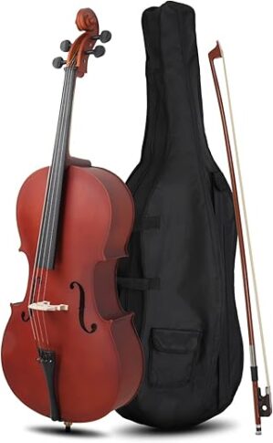 Ktaxon Full-Size Beginner Cello 4/4 Set