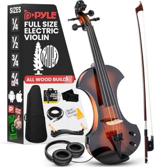 Pyle Full Size Electric Violin Kit