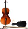 Shyneer Full Size Solid Wood Cello 4/4
