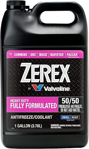 Zerex Fully Formulated Pink Antifreeze/Coolant 1 GA