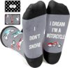 Zmart Funny Motorcycle & Racing Gifts Socks