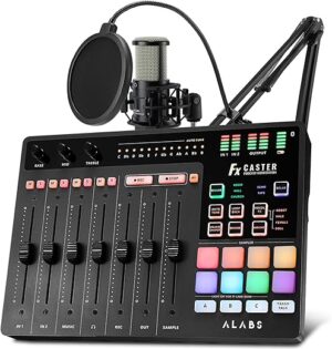 ALABS Fxcaster Podcast Equipment Bundle - All-in-One