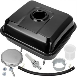 FVRITO Gas Fuel Tank With Stainless Cap Replacement For Mini Bike