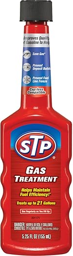 STP Gas Treatment Fuel System Cleaner, 5.25 Oz