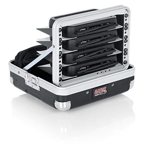 Gator Microphone Hard Case; Holds (4) Wireless Microphone Systems (GM-4WR) - Image 2