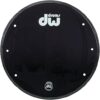 Drum Workshop GB18K Black 18″ Vented Bass Drum Head