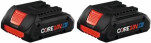 Bosch GBA18V40-2PK 18V CORE18V® 4 Ah Battery, 2-Pack
