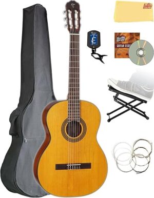 Takamine GC3 Classical Guitar Bundle – Natural Gloss