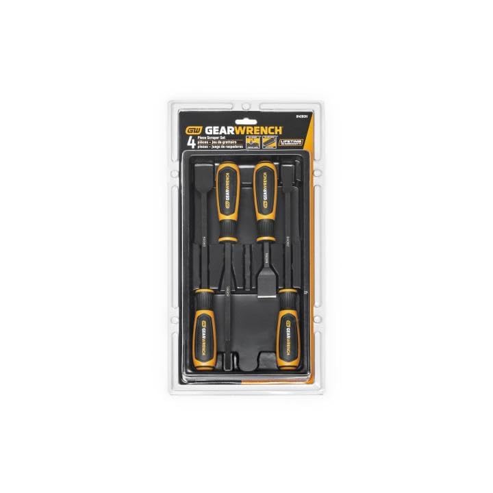 GEARWRENCH 4 Pc. Dual Material Scraper Set - 84080H - Image 3