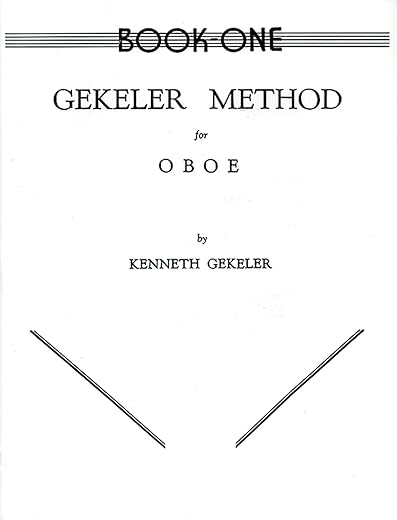 Gekeler Method For Oboe, Book 1