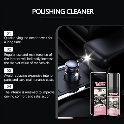 Generic Car Interior Cleaner - 100ml Detailer Spray - Image 2