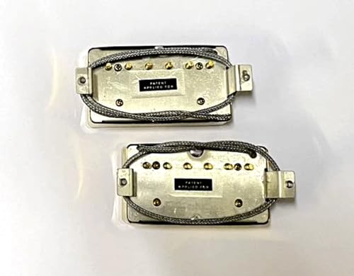 Generic Gold Gibson Classic 57 & 57 + Plus Humbucker PAF Guitar Pickup Set 2-Conductor - Image 2