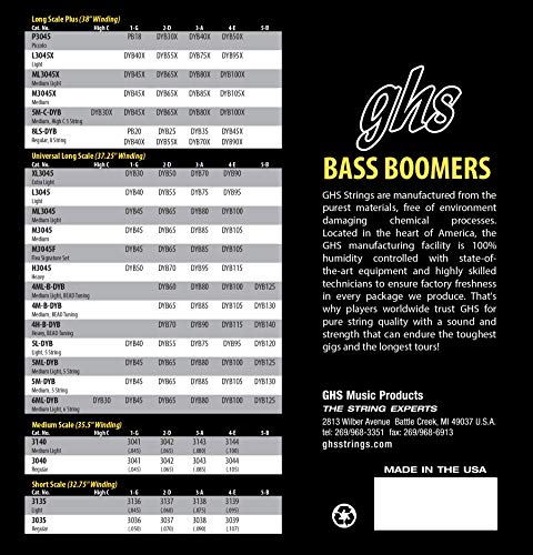 GHS Strings Bass Boomers Guitar Strings 3135 Set - Image 2