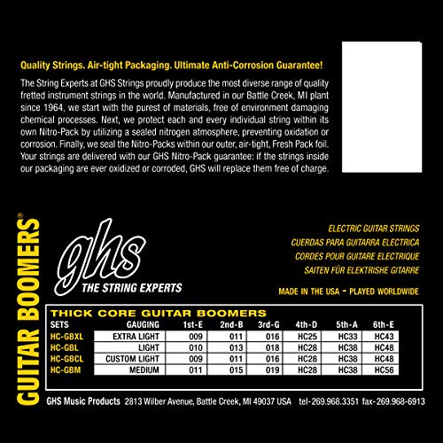 GHS Strings Electric Guitar Strings (HC-GBM SET) - Image 3