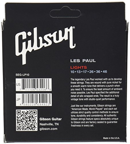 Gibson Gibson Les Paul Premium Electric Guitar Strings - Image 2