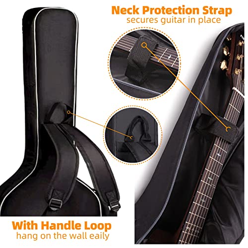 GIGKOUKI Bass Guitar Gig Bag 0.35 Inch Padded Case - Image 4