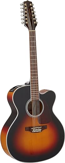 Takamine GJ72CE 12-String Brown Sunburst