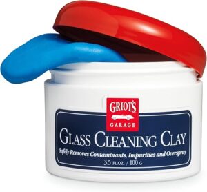 Griot's Garage Glass Cleaning Clay 11049, 3.5oz, Blue