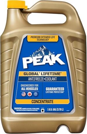 PEAK Global Lifetime Antifreeze & Coolant, 1 Gal