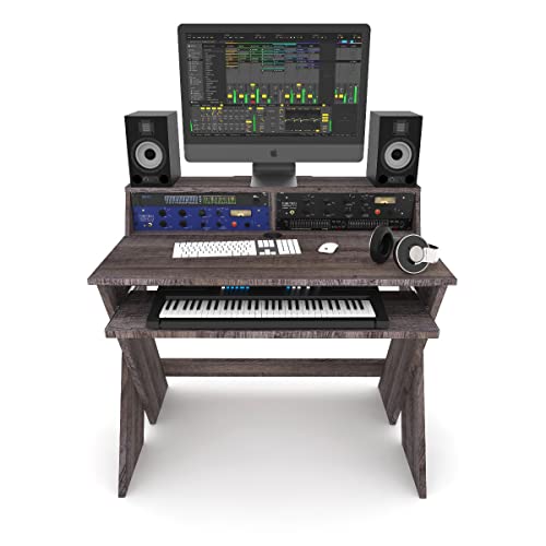 Glorious Sound Desk Compact Studio Workstation (Walnut) - Image 4