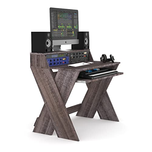 Glorious Sound Desk Compact Studio Workstation (Walnut) - Image 5