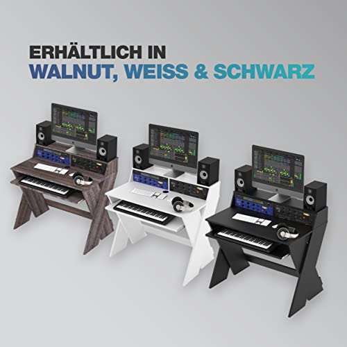 Glorious Sound Desk Compact Studio Workstation (Walnut) - Image 2