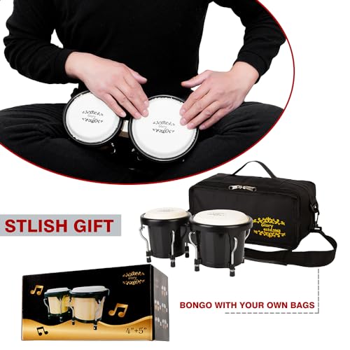 GLORY ESTD. 1962 Bongo Drums 4β & 5β With Bag - Image 2